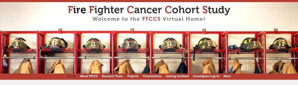 A) Fire Fighter Cancer Cohort Study Scope: The goal of the initial 3-year effort of this overall project is to develop and test a framework for