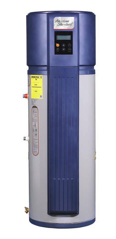 Residential Line Electric Heat Pump Water Heater Available in 50 Gallons capacity 260% Efficiency rating 2 times more efficient than residential electric water heaters Certified at 300 PSI test
