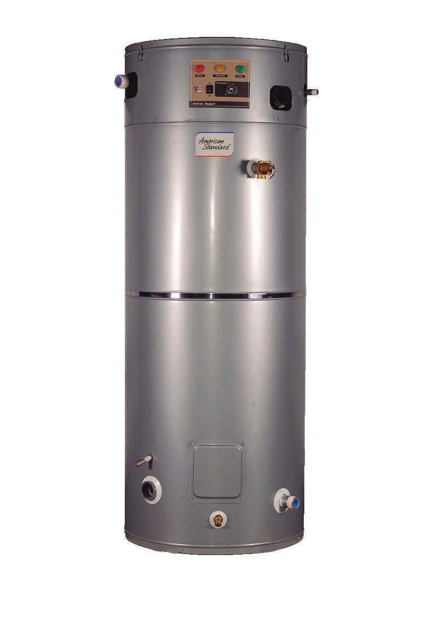 Commercial Line High Efficiency GAS 75 and 100 Gallon capacities Available in 125,000 and 250,000 BTU/Hr rating Energy star certified / up to 96% efficiency Exceeds SCAQMD & BAAQMD air quality