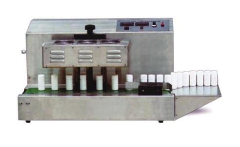 Induction Sealing Machine The machine is used for capping Aluminum foil seals on all types of bottles.