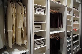 Closets Back away everything that you are not going to need for the next few months.