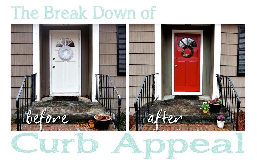 Curb Appeal Curb appeal can make or break a deal. The buyer s first impressions of a home when they drive up and go inside are the most important. Make sure your lawn is manicured.