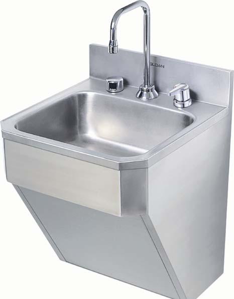Stainless Steel Sinks Systems Sloan offers a line of stainless steel sinks for the healthcare, foodservice and educational industries, where hygiene is critical.