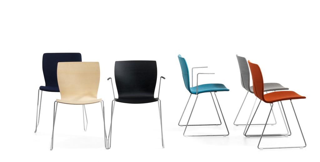 Rio Chair by Gunilla Allard Simplicity meets style meets function. Rio is the shapely 21st-century stack chair from Gunilla Allard.
