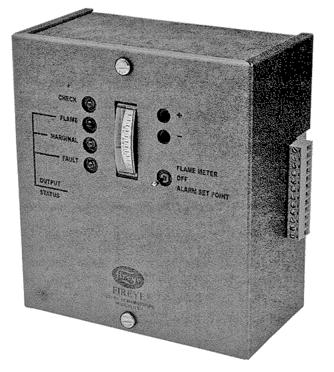 Fireye R9000 Series Flame Amplifiers Fireye offers a number of Series R9000 Flame Amplifiers for use with the Series C9000 Flame Scanners.