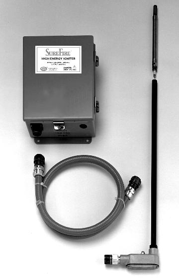 SureFire High Energy Spark Igniters The High Energy Igniters (HEI) are Class 3 igniters used for direct spark ignition of oil or gas igniters and small burners.