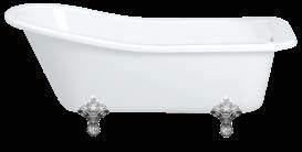 Pair with beautifully traditional brassware and optional decorative shrouds for a unified classic