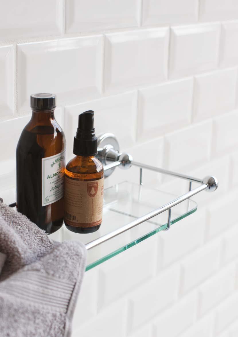 Accessories Our range of accessories will provide the finishing touches to ensure your bathroom looks and