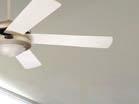 fans with extension down rods in