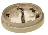 Detector Bases The detector bases are designed to snap-fit to the ceiling tile adaptor or can be screw fixed to a ceiling or electrical