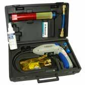 tight areas Mute function Delivered with Electronic and UV leak detector UV dye injector W/25
