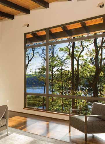 CASE STUDY: LAKE ARROWHEAD PROJECT DETAILS: The challenge at Lake Arrowhead was to design a contemporary style, energyefficient house with large windows that blur the lines between inside and out.