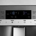 Designed for convenience, the separate temperature controls allow you to adjust your fridge or freezer to suit your needs. WIDE OEN FRIDGE SACE You can never have too much space.