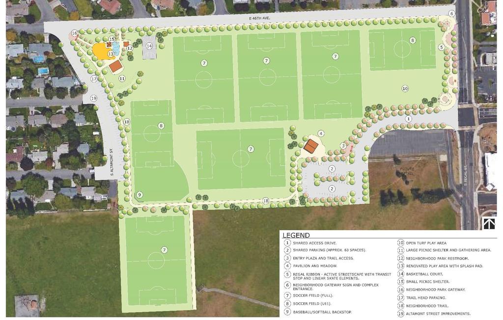 Southeast Sports Complex Revised Master Plan