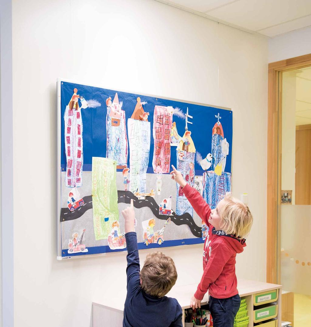 ARTITEQ FOR YOUR SECURITY The walls of your school have a different effect in every room: they make children feel safe in the classroom, add to the grand look of the auditorium, give the cafeteria a