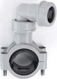 boiler (Grey) (White) 1 1 / 2 " x 1 1 / 2 " x 19/23mm Universal Slip Tee to receive discharge from condensing