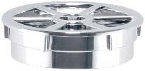 items - see page 27 70mm White Plastic Flange 19mm