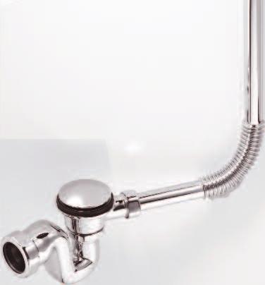22Overflow Manifold, Chrome Plated Bath Trap with Overflow Overflow Manifold (Wasteflow) Chrome Plated Bath Trap with Overflow Wasteflow Wasteflow can be fitted with R11, R12 or R15 connector (order