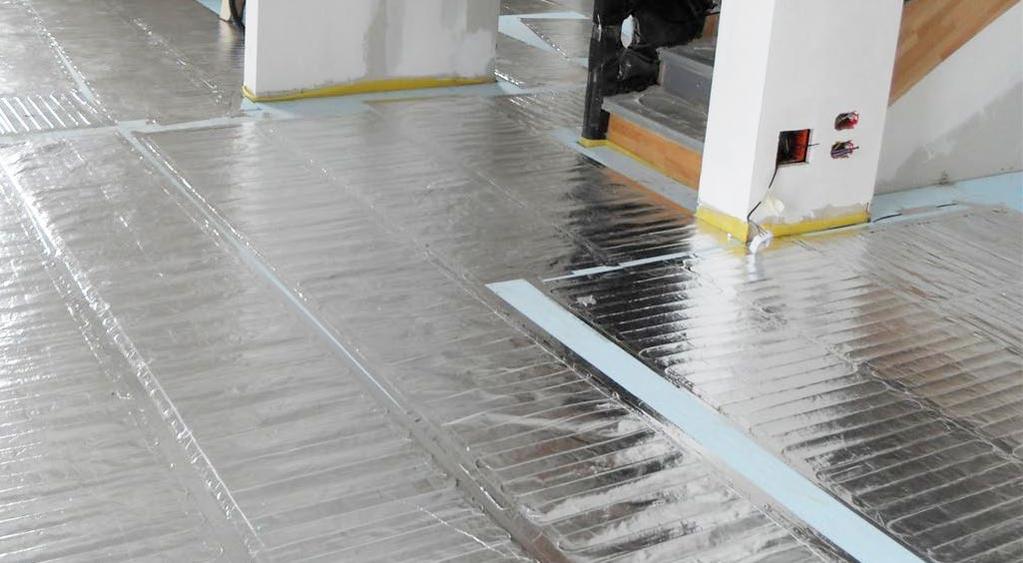 ProLine Radiant FoilHeat Floor Warming System ProLine Radiant s FoilHeat cut-and-turn floor heating mat is a unique electric radiant floor heating system that is designed for use under carpet,