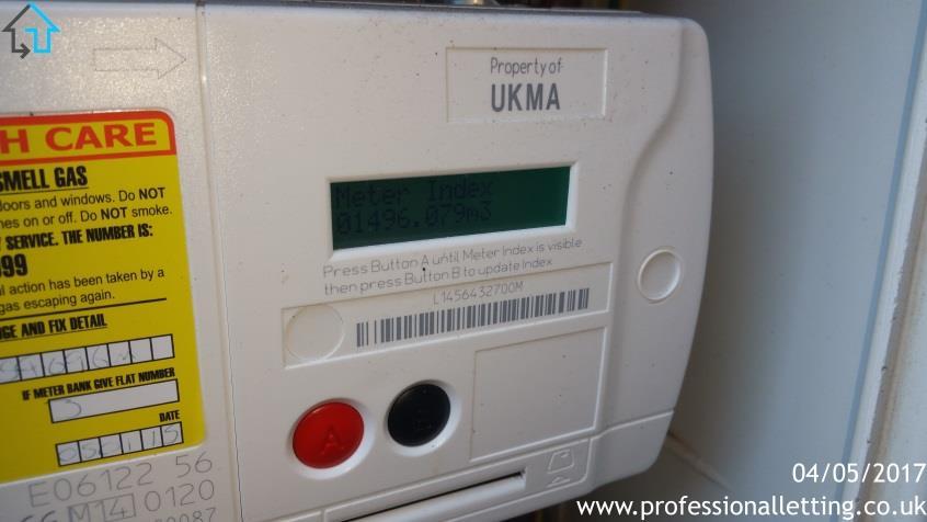 Utility Meter Readings Property Address: 3 Exchange Street, South Elmsall, West Yorkshire, WF9 2RD Gas Meter is there a supply? Yes Location: Meter No: External rear.