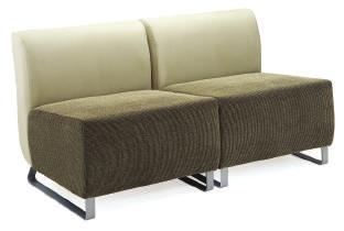 a casual seating environment available with