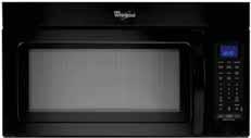 7 cu.. Microwave-Range Hood Combina on -Non-S ck Interior -1,100 Wa s Cooking Power -Recessed, Stoppable Glass Turntable 2.