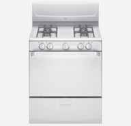 . Capacity Slide-In Gas Range -Con nuous Sa n-finish, Cast-Iron Burner Grates -Recessed
