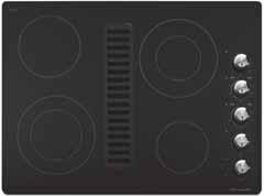 -Dishwasher-Safe Control Knobs -Infinite Heat Controls -Cabinet: D3BC36 30 Electric Cooktop (Downdra ) -Kitchenaid by Whirlpool