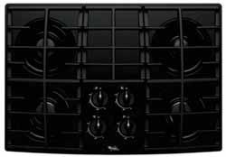 GAS COOKTOPS GCA GCB 30 Gas Cooktop -30 Tempered Glass Cooktop -Dishwasher-Safe Control Knobs -Sealed Burners -2 Power Burners -AccuSimmer Burner -Infinite