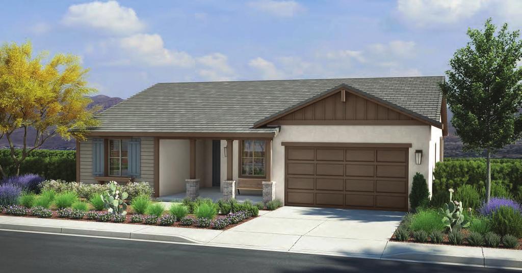 RESIDENCE 1B One-Story 3 Bedrooms Bathrooms,099 sq. ft.