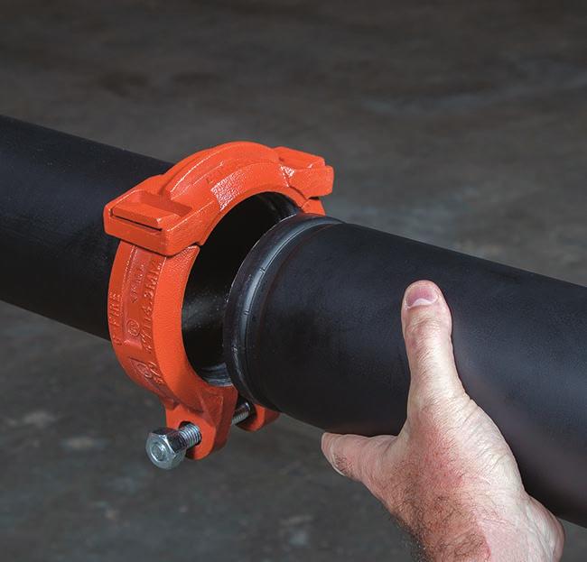 Pipe end sealing surfaces must be free from sharp edges, projections, indentations, and/or other defects.