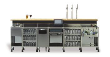 BAR SYSTEMS BARTENDER UNDERBAR SYSTEM FOR BAR, RESTAURANT OR CLUB, BARTENDER PROVIDES THE MOST STYLISH AND HARDEST-WORKING SOLUTION, ROUND THE CLOCK.