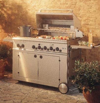 Outdoor Cooking Products mean great grilling is always in season. Grilling alfresco and gracious entertaining become all the more delightful with GE Monogram s outdoor cooking centers.