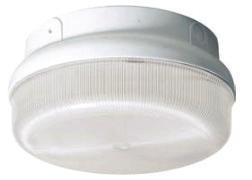 LLFK39X SERIES Protek Outdoor Available in LED, GU24 and Incandescent Wall or Ceiling Mount Polycarbonate Lens Knockouts for Conduit Molded of Durable Non-Corrosive UV Resistant Resins with Powder