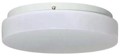 White Powder Coated Aluminum Base White Acrylic Lens Energy Star: LE0, LE1200, LE10, L1700 L1300 is not Energy Star See tables below for more complete specifications CRI > Ceiling Mount Only UL