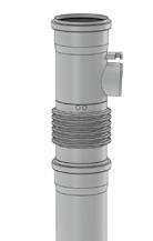 CLV systems single-wall 2 In the chimney T-pieces with 1 connection A special ring in the T-piece ensures that condensate flows back to each individual boiler Each T-piece contains a compensator to