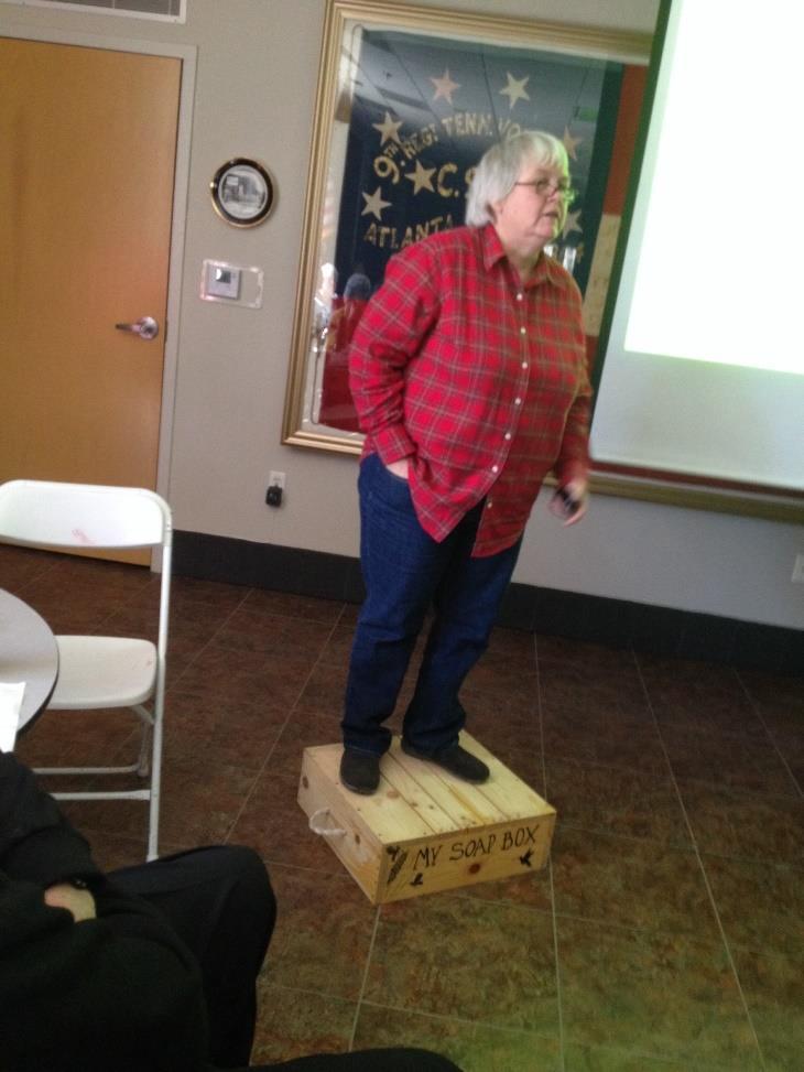 From the Gardening Series at the Museum On the 6 th of February Sherl Rose took to her soapbox with
