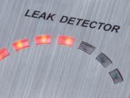 detection of the leak Exact and quick locating of the leak Easy accessibility of even hard to reach leaks R410A R22 R4a R407C R404A R507A TECHNICAL DATA Leak status: