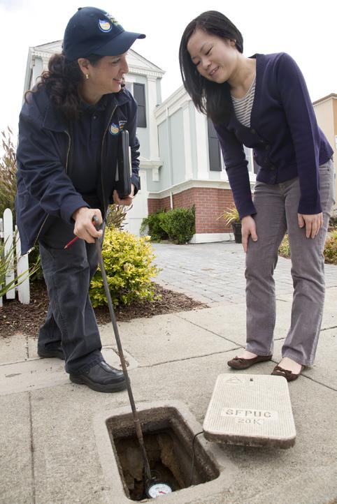 Find your water meter - it s typically located in the sidewalk in front of your property. 3. Remove the meter box lid by using a tool, such as a screwdriver, to carefully pry the lid off.