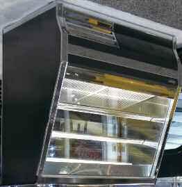 DELI CASES White interior and exterior Black exterior option (BE) Heavy duty gravity coil with expansion valve installed