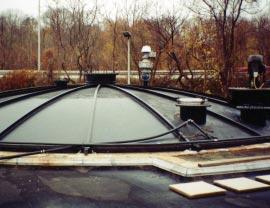 The fixed cover is frequently used as the primary or first stage digester in a two stage system.