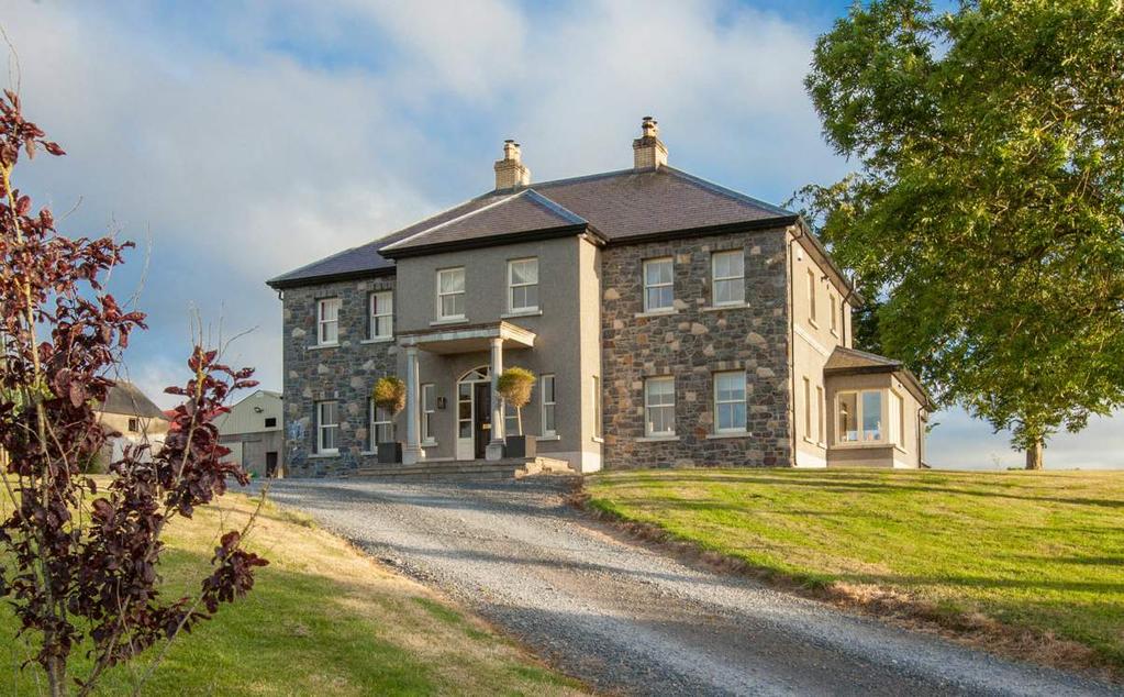 This magnificent detached property occupies an exceptional elevated site, which benefits from unsurpassed views down the Lagan Valley panning from Belfast to Lough Neagh and the Sperrin Mountains.