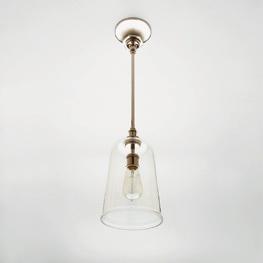 Henry wall / ceiling mounted sconce Henry pendant with hand blown glass