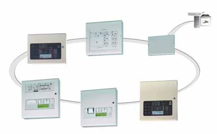 50 OVERVIEW Networking Ad-NeT Peer-to-Peer, Fault Tolerant Network for Fire Alarm Control Panels The network can be configured to allow the inter-connection of up to 200 panels in a fault-tolerant