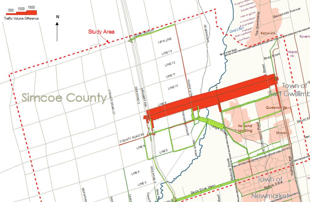 1.2.4 York-Simcoe Boundary Area Transportation Needs Study, June 2012 The York-Simcoe Boundary Area Transportation Needs Study reconfirmed the need for the corridor by 2031.