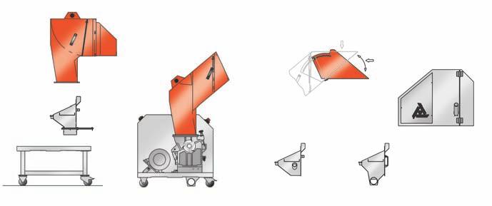 Product Profile The new Wanner D Series granulators are ideal for in-line recycling of production waste from injection moulding, blow moulding and extrusion processes directly within the production