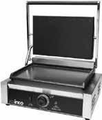 COMMERCIAL PANINI / SANDWICH GRILL Operating Instruction Manual EPG-1 ESG-1 Panini/Ribbed Conforms to: NSF Plates STD.