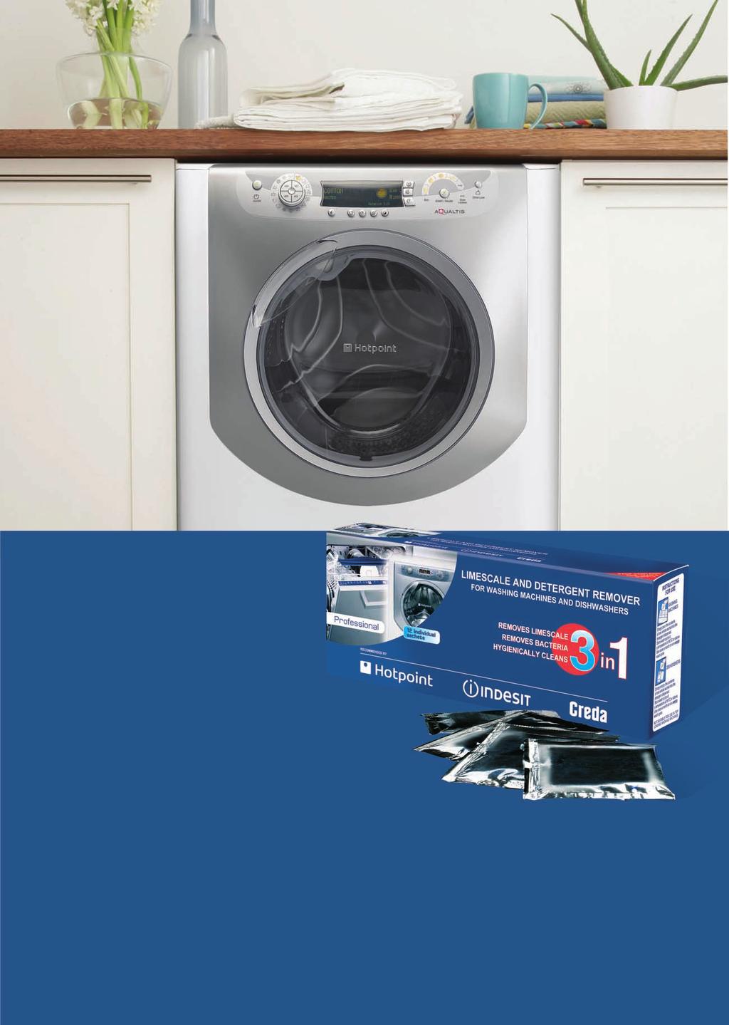 Laundry Do you know that limescale build-up increases energy consumption and can cause premature product failure?