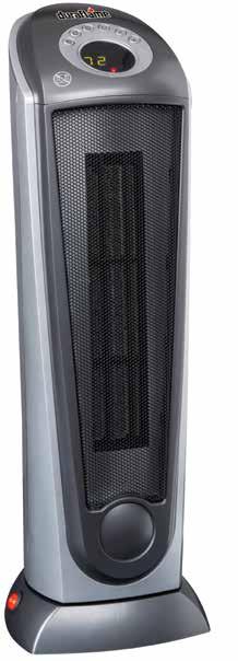 DFH-TH-20-TO CERAMIC TOWER HEATER Ceramic tower heater 1500W High performance copper motor with fuse Ceramic (PTC) tower fan with adjustable thermostat 3 settings: Fan/Low/High 7.