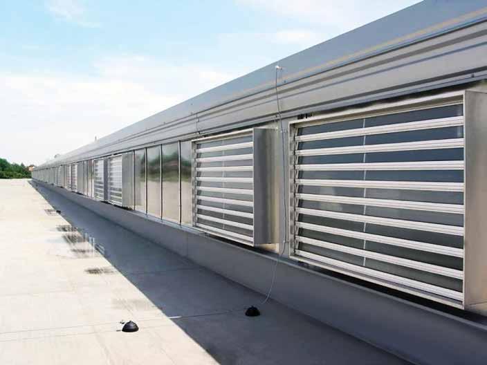 OTHER VENTILATION AND SMOKE CONTROL PRODUCTS Additional products are also available to satisfy virtually any natural or smoke ventilation requirement.